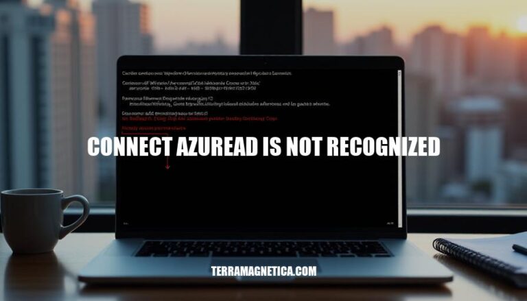 Resolving Connect-AzureAD Not Recognized Error: A PowerShell Troubleshooting Guide