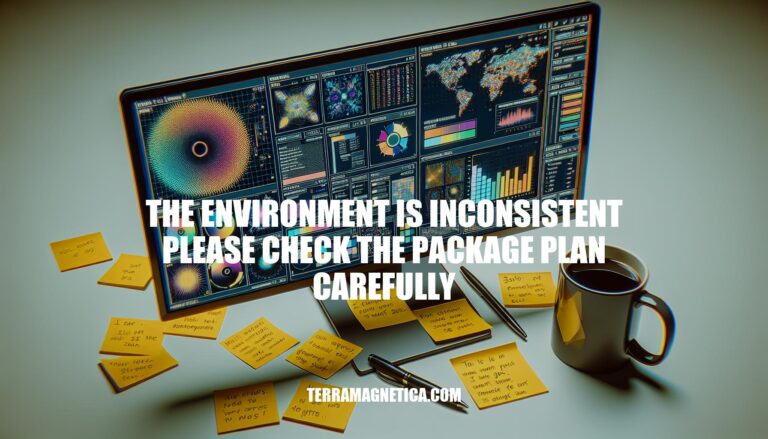 Resolving Environment Inconsistencies: A Guide to Package Plan Checks