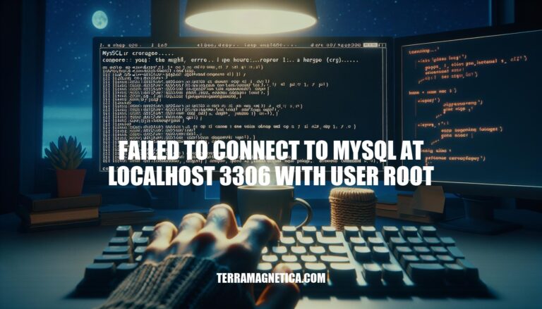 Resolving Failed Connections: Troubleshooting MySQL at Localhost 3306 with Root User