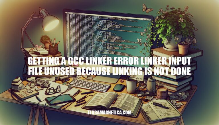 Resolving GCC Linker Errors: Unused Input Files Due to Incomplete Linking