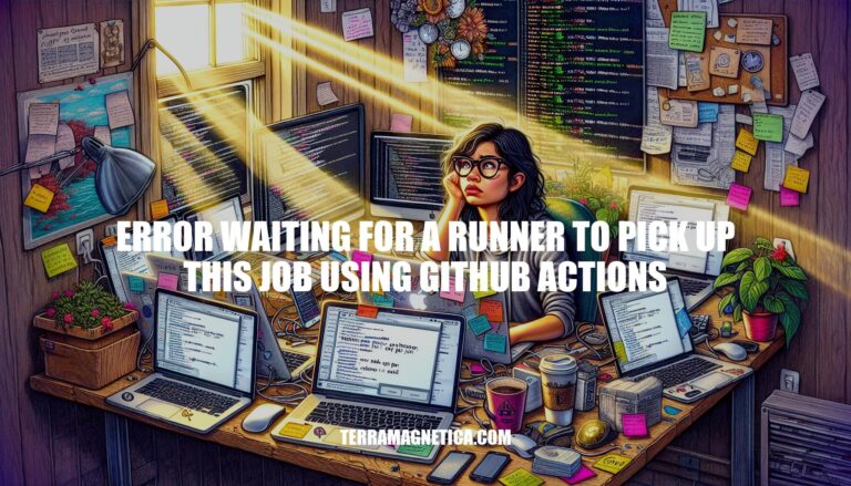 Resolving GitHub Actions Error: Waiting for Runner to Pick Up Job