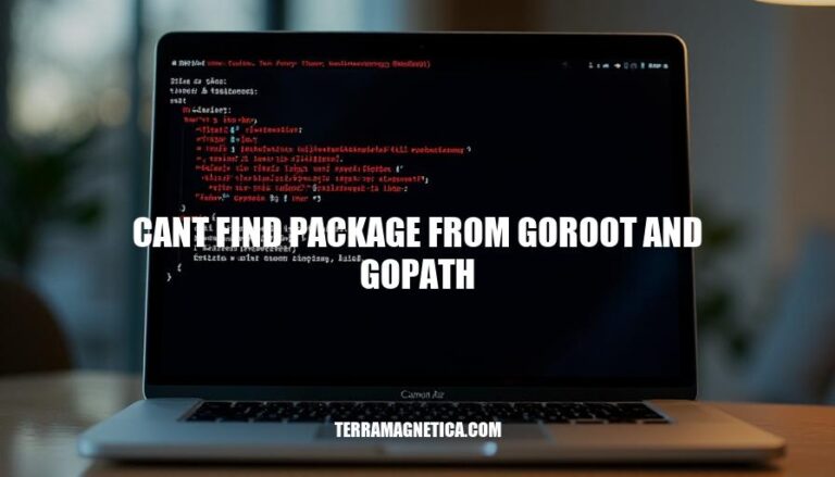 Resolving Go Package Issues: Can't Find Package from GOROOT and GOPATH