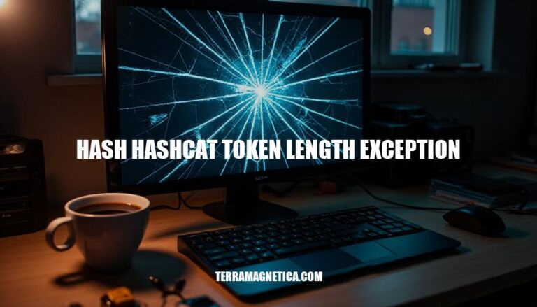 Resolving Hash Hashcat Token Length Exception: A Guide to Password Cracking Success