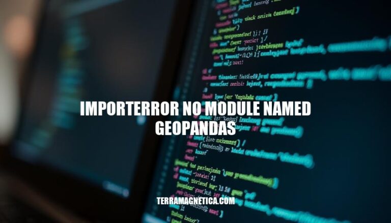 Resolving ImportError: No Module Named Geopandas in Python