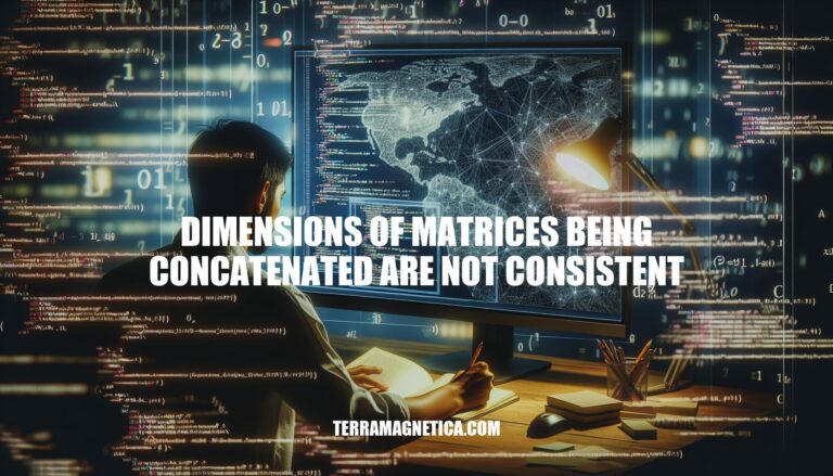 Resolving Inconsistent Matrix Dimensions for Concatenation