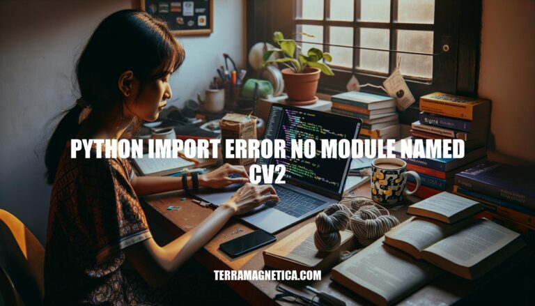 Resolving Python Import Error: No Module Named CV2