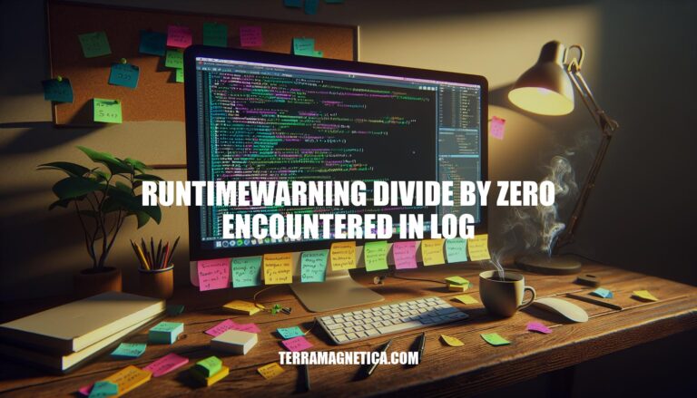 Resolving RuntimeWarning: Divide by Zero Encountered in Log Errors in Python