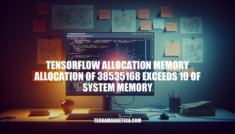 Resolving TensorFlow Memory Allocation Errors: Exceeding System Memory Limits