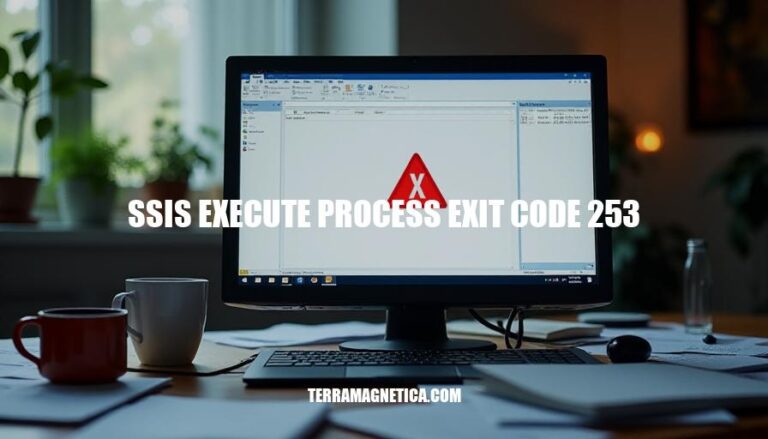 SSIS Execute Process Exit Code 253: Causes, Troubleshooting, and Prevention