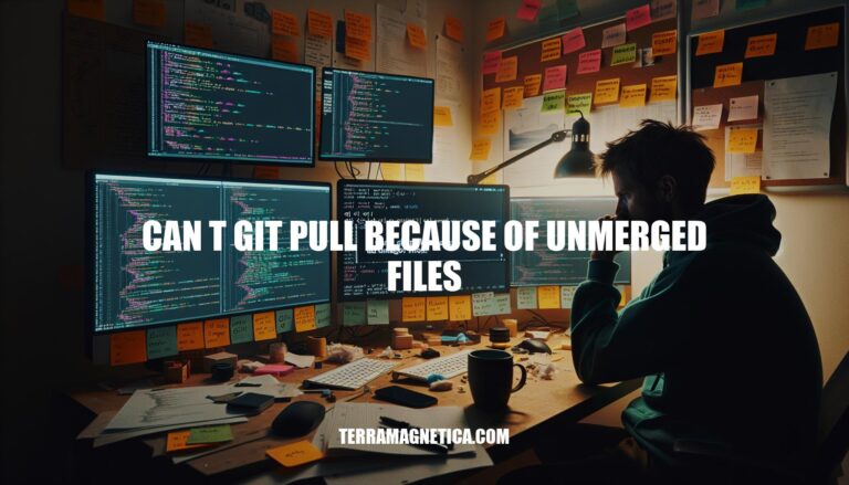 Solving Can't Git Pull Because of Unmerged Files: A Step-by-Step Guide