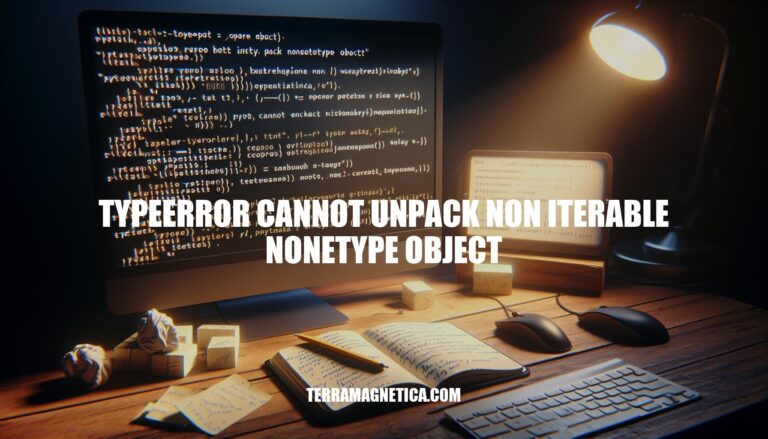 TypeError Cannot Unpack Non-Iterable NoneType Object: Causes, Examples & Solutions