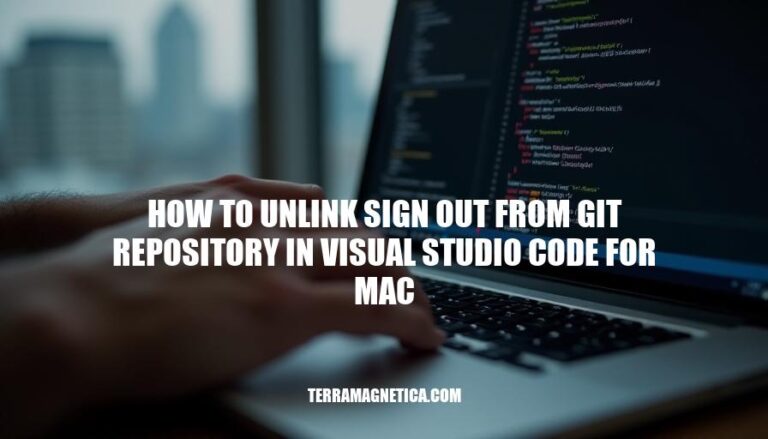 Unlinking Sign Out from Git Repository in VS Code on Mac: A Step-by-Step Guide