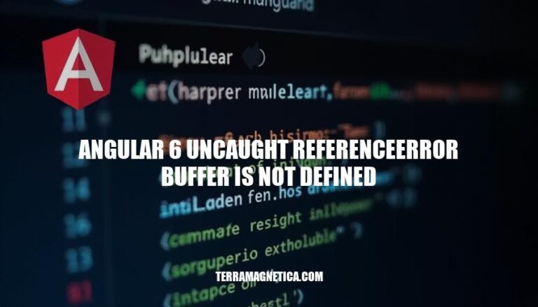 Angular 6 Uncaught ReferenceError: Buffer is Not Defined Error Resolved