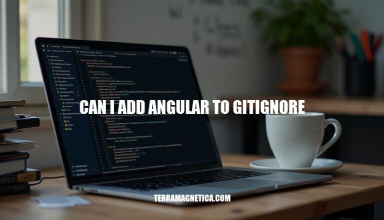 Can I Add Angular to Gitignore: A Guide for Effective Version Control