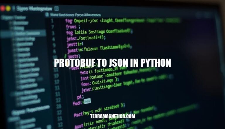 Converting Protobuf to JSON in Python: A Step-by-Step Guide