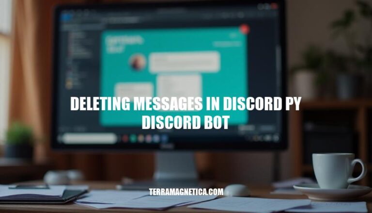 Deleting Messages in Discord Py Discord Bot: A Comprehensive Guide