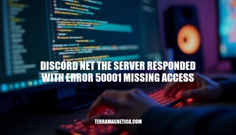 Discord Error 50001: Missing Access - Troubleshooting Guide