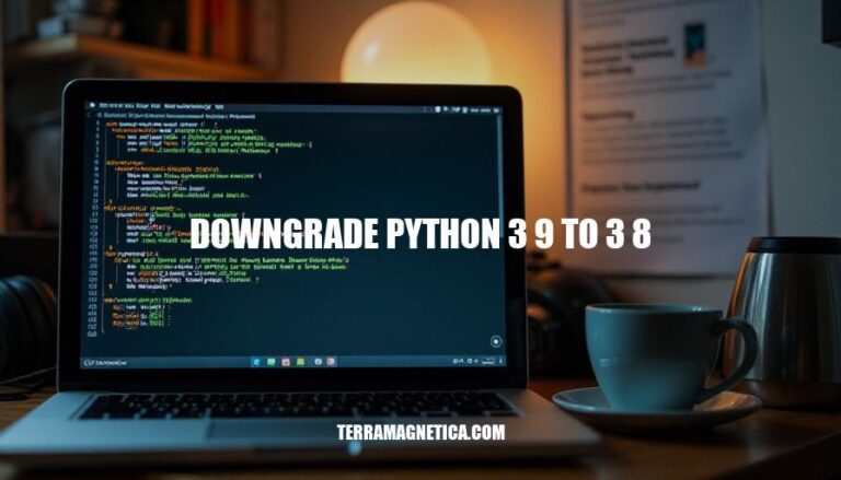 Downgrade Python 3.9 to 3.8: A Step-by-Step Guide