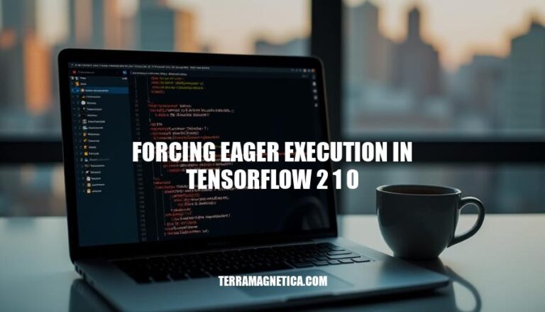 Forcing Eager Execution in TensorFlow 2.1.0: Enhancing Debugging and Development Efficiency