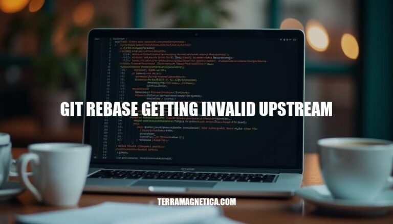 Git Rebase Getting Invalid Upstream: Causes, Fixes & Best Practices