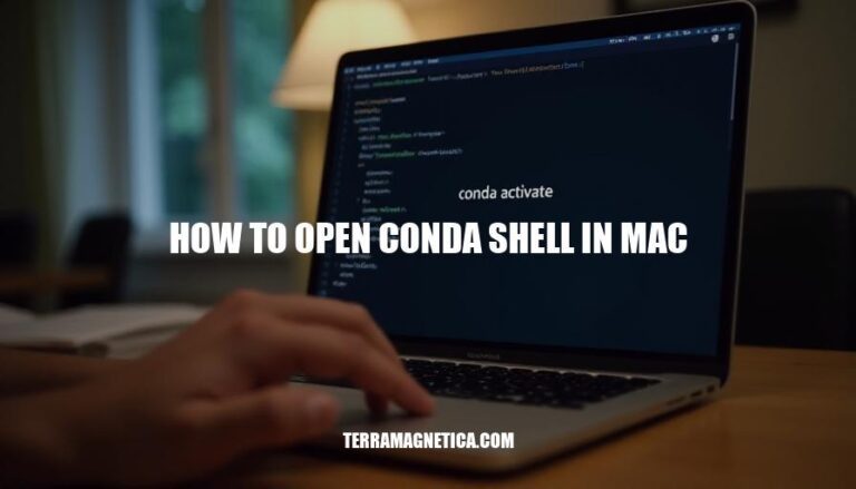 How to Open Conda Shell in Mac: A Step-by-Step Guide