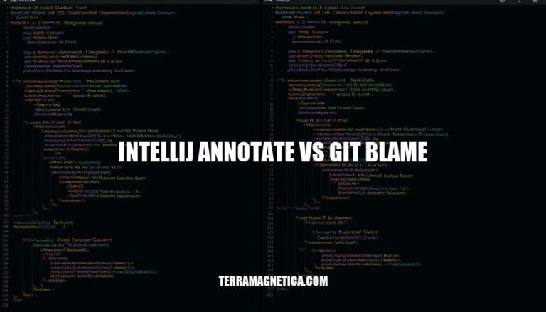 IntelliJ Annotate vs Git Blame: Choosing the Right Code Analysis Tool