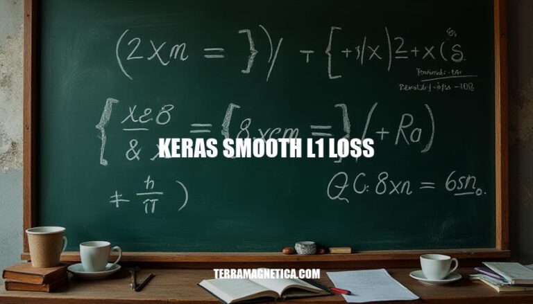 Keras Smooth L1 Loss: A Comprehensive Guide