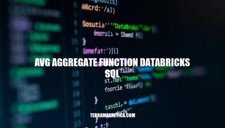 Mastering AVG Aggregate Function in Databricks SQL: A Comprehensive Guide