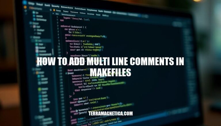 Mastering Makefile Comments: Adding Multi-Line Comments with Ease