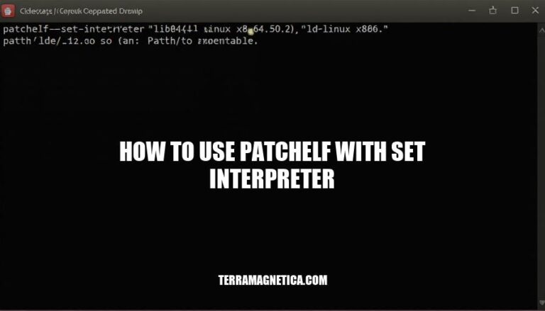 Mastering Patchelf: A Step-by-Step Guide on How to Use Patchelf with Set Interpreter