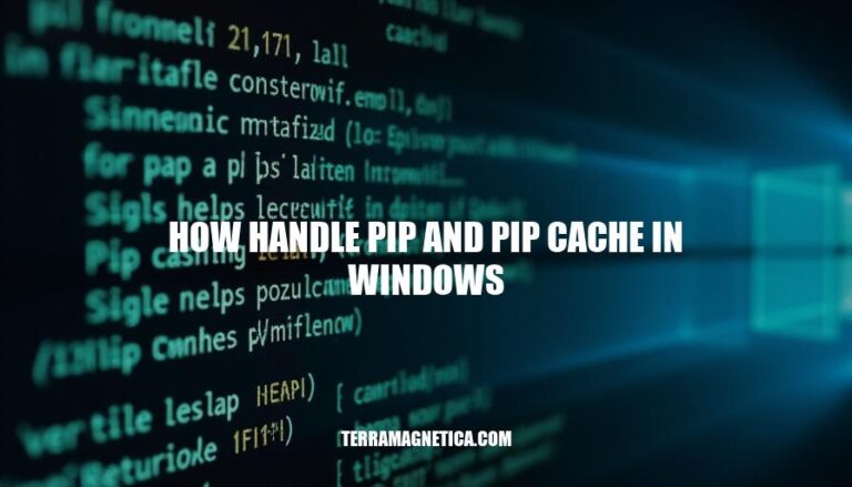 Mastering Pip Cache Management in Windows: A Guide on How Handle Pip and Pip Cache