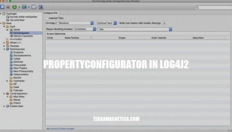 Mastering PropertyConfigurator in Log4j2: A Comprehensive Guide