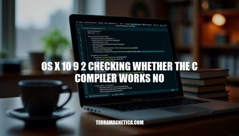 OS X 10.9.2: Troubleshooting C Compiler Issues