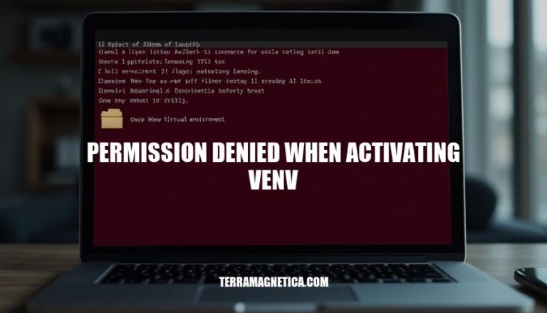 Permission Denied When Activating Venv: Causes & Solutions