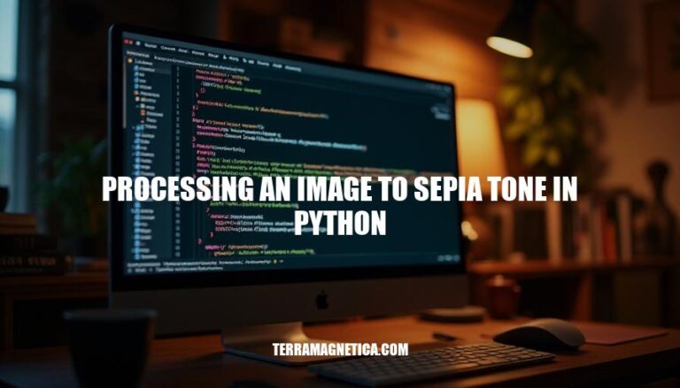 Processing Images to Sepia Tone in Python: A Step-by-Step Guide