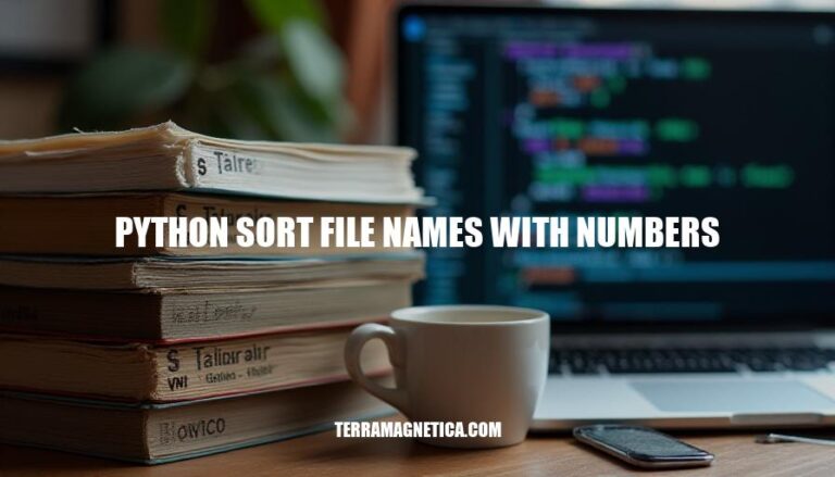 Python Sort File Names with Numbers: Efficient Sorting Techniques