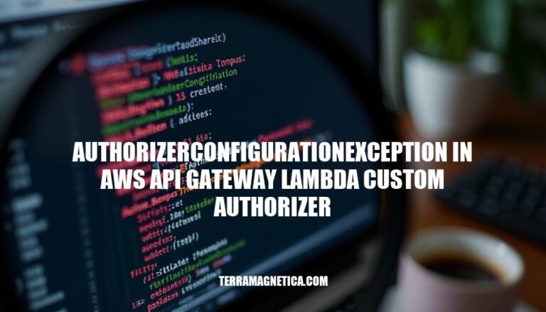 Resolving AuthorizerConfigurationException in AWS API Gateway Lambda Custom Authorizer