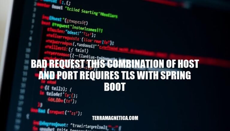 Resolving Bad Request Errors: Enabling TLS in Spring Boot Applications