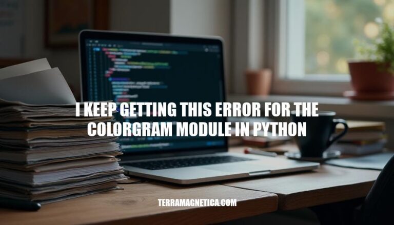 Resolving Colorgram Module Errors in Python: A Developer's Guide