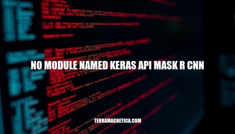 Resolving No Module Named Keras API Mask R-CNN Error