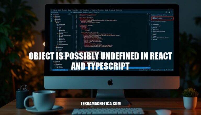 Resolving 'Object is Possibly Undefined' Errors in React and TypeScript