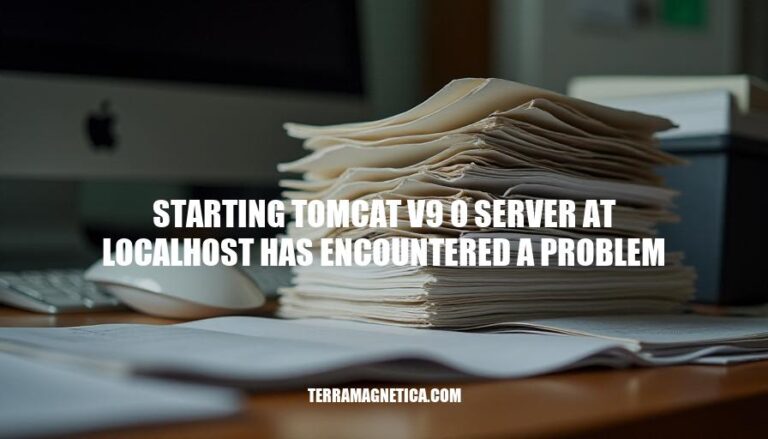 Tomcat V9 Server Startup Issues: Troubleshooting and Resolution