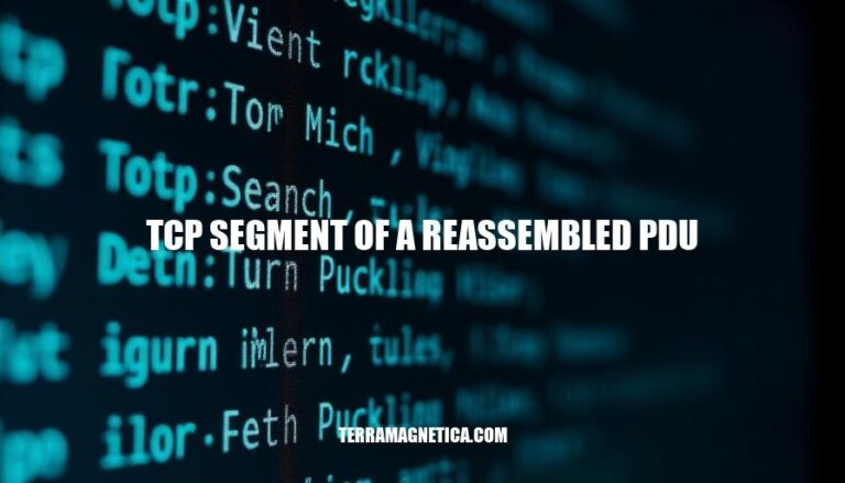 Understanding TCP Segments in Reassembled PDUs: A Networking Perspective