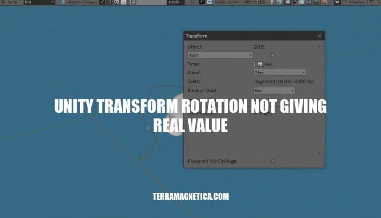 Unity Transform Rotation: Overcoming Unreal Values