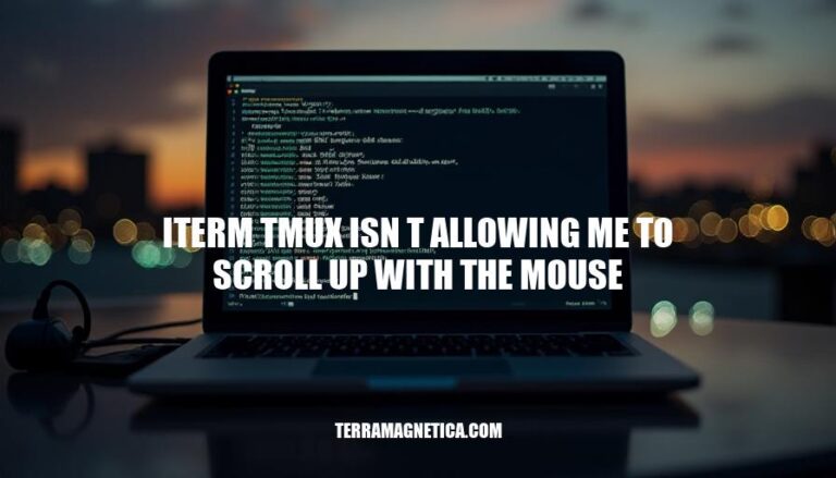 iTerm Tmux Mouse Scrolling Not Working: Troubleshooting Steps