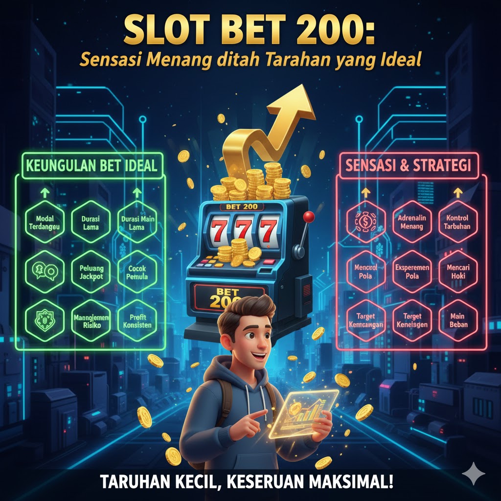 Slot Bet 200: Sensasi Menang dengan Taruhan yang Ideal